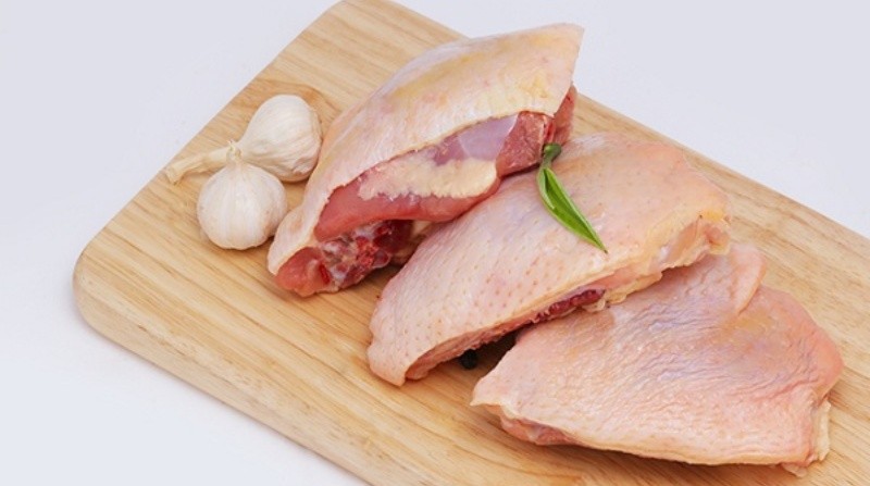 Má đùi gà tươi